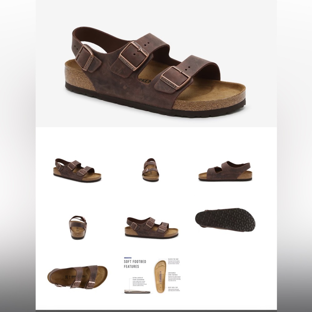 Birkenstock Men’s Milano 44 Habana